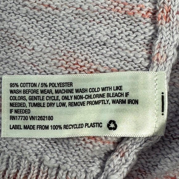 Cat And Jack Girl's Size Large 10-12 Sweater Open Front Cardigan Purple New - Picture 6 of 12